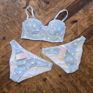 * Denim Star Design * Swimset